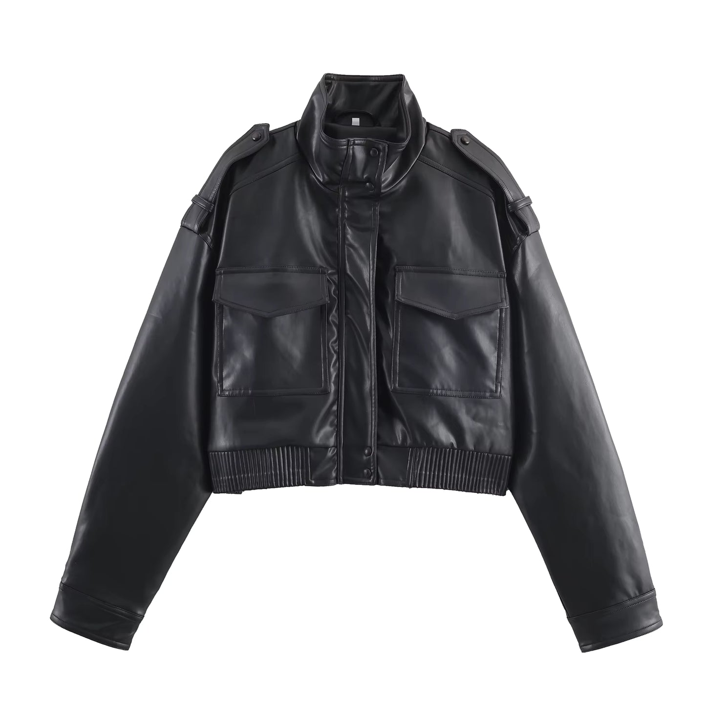 Lilo Faux Leather Jacket