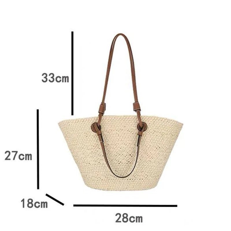 Margot Woven Summer Tote