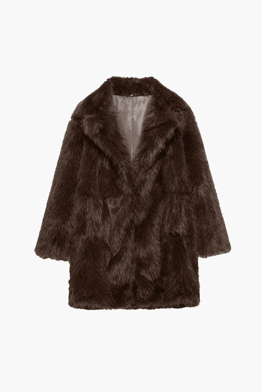 ZEYA - Agnes Mid Length faux fur Coat