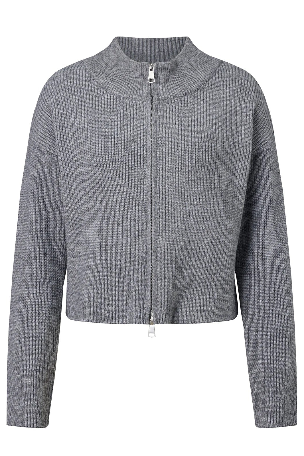 ZEYA - Amy Double Zip Knit Cardigan