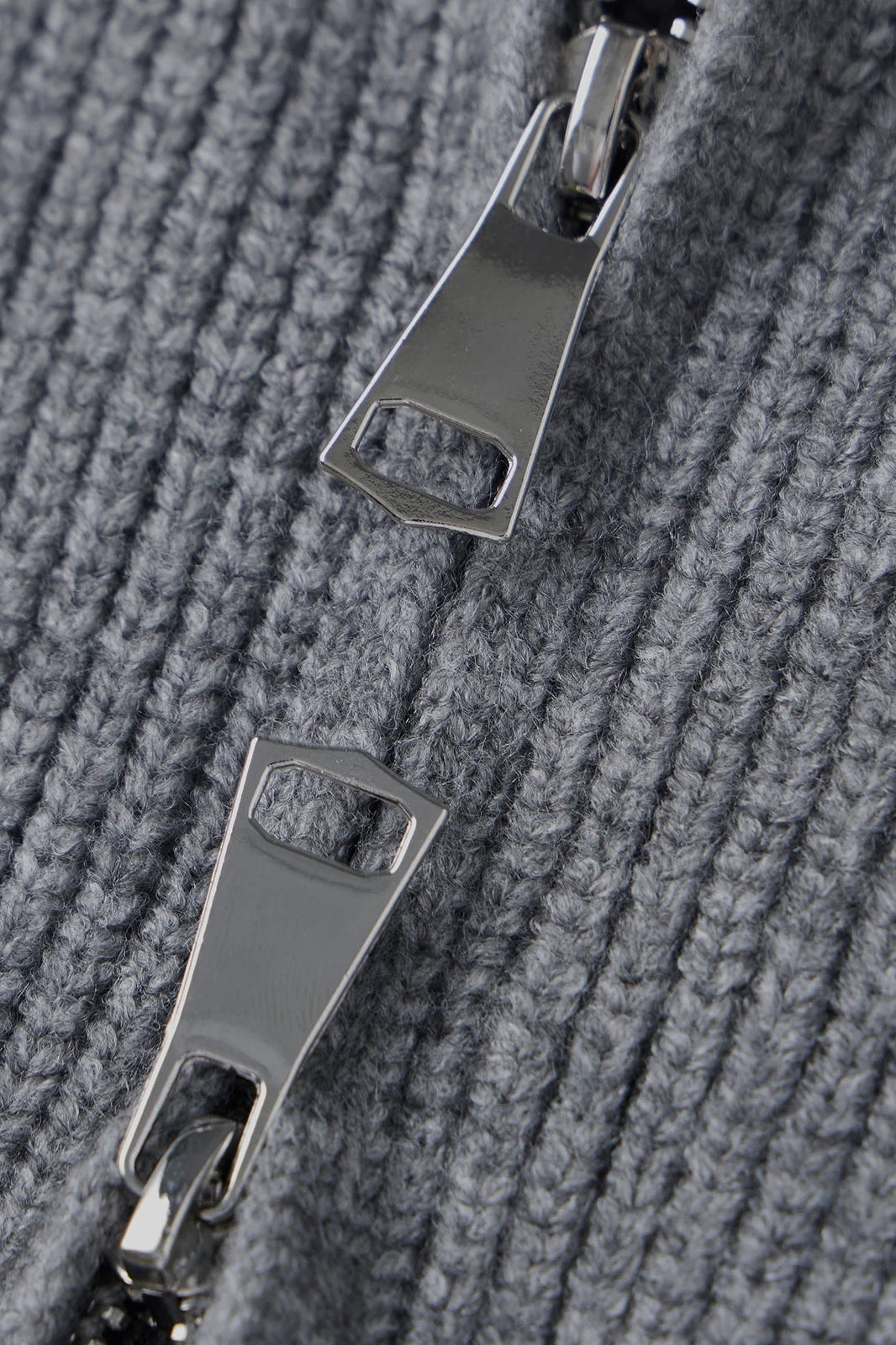 ZEYA - Amy Double Zip Knit Cardigan
