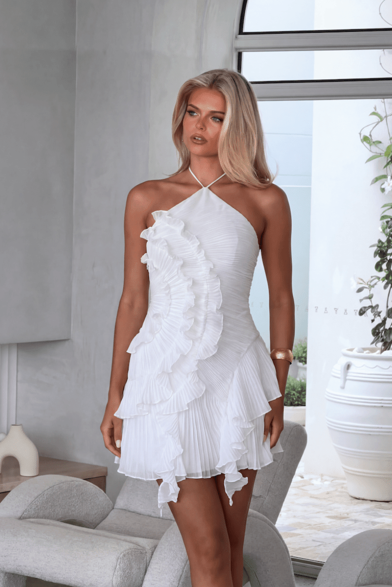 ZEYA - Bernadette Ruffle Mini Dress