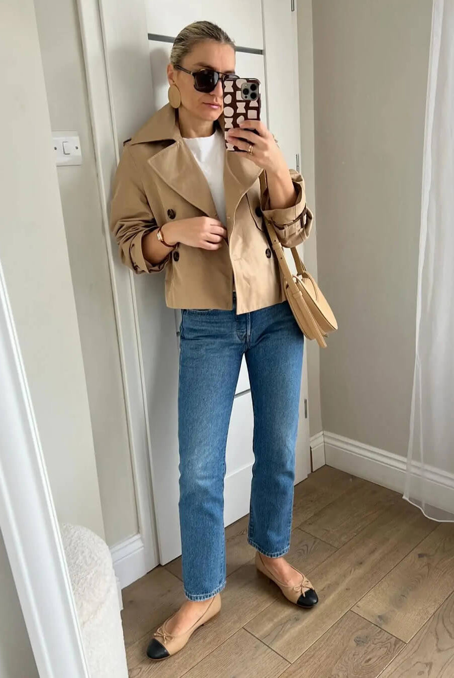 ZEYA - Bettany Cropped Trench Coat