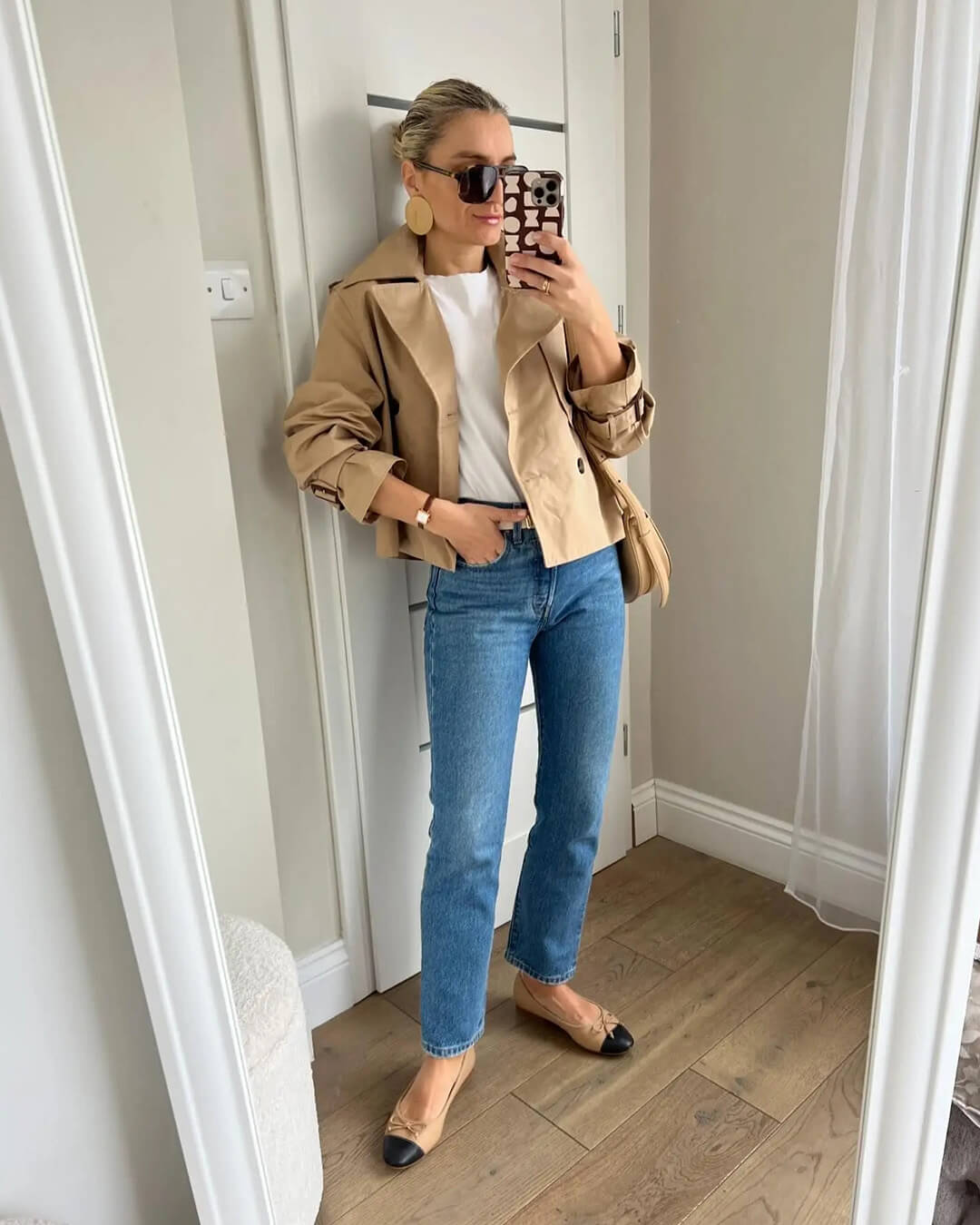 ZEYA - Bettany Cropped Trench Coat
