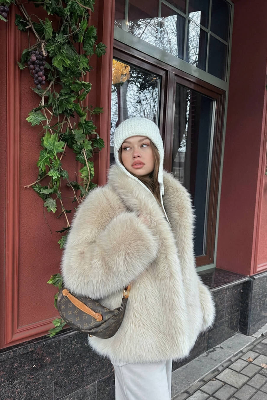 ZEYA - Christine Faux Fur Coat