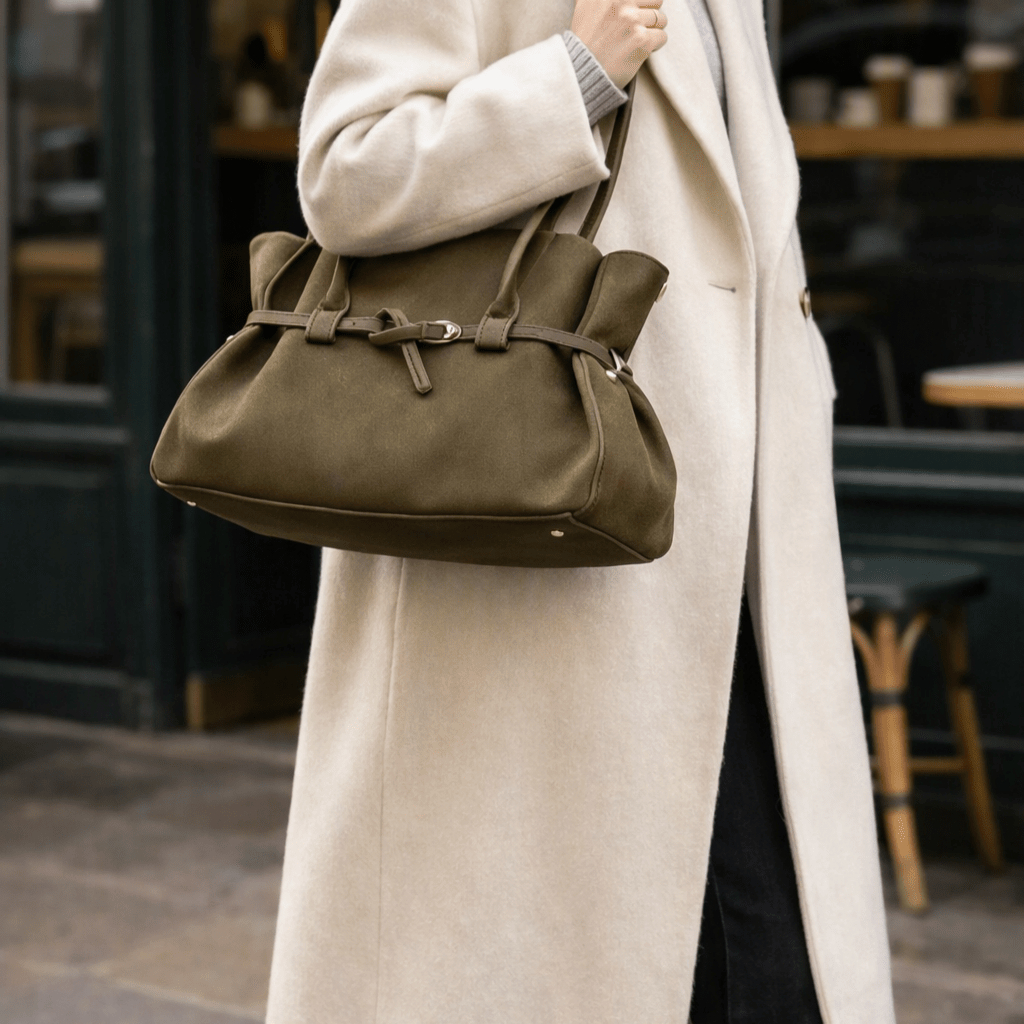ZEYA - Daniela Belted Tote Bag