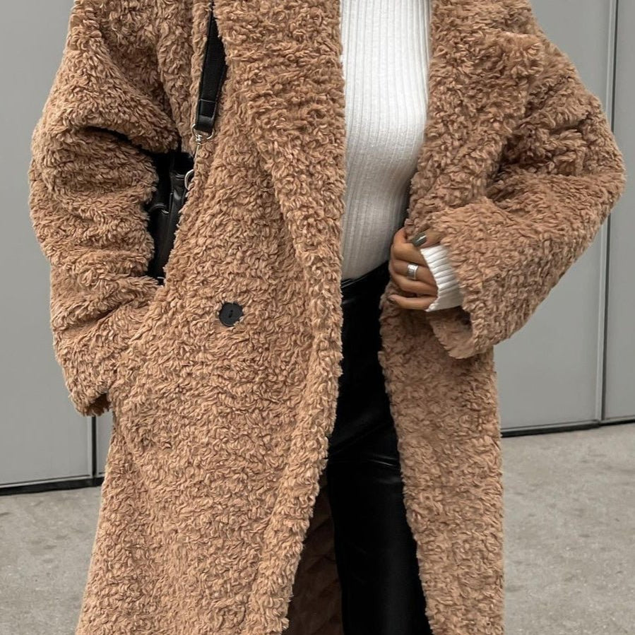 ZEYA - Eleonore Long Teddy Coat