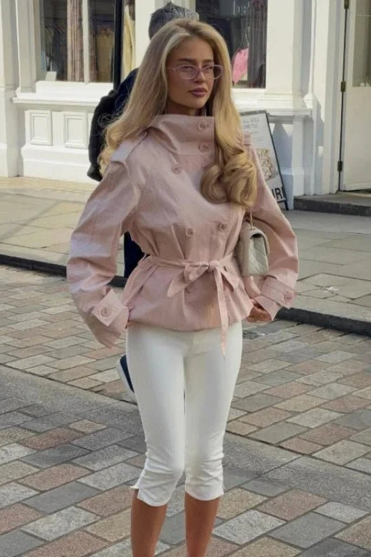 ZEYA - Emily Belted Trench Jacket