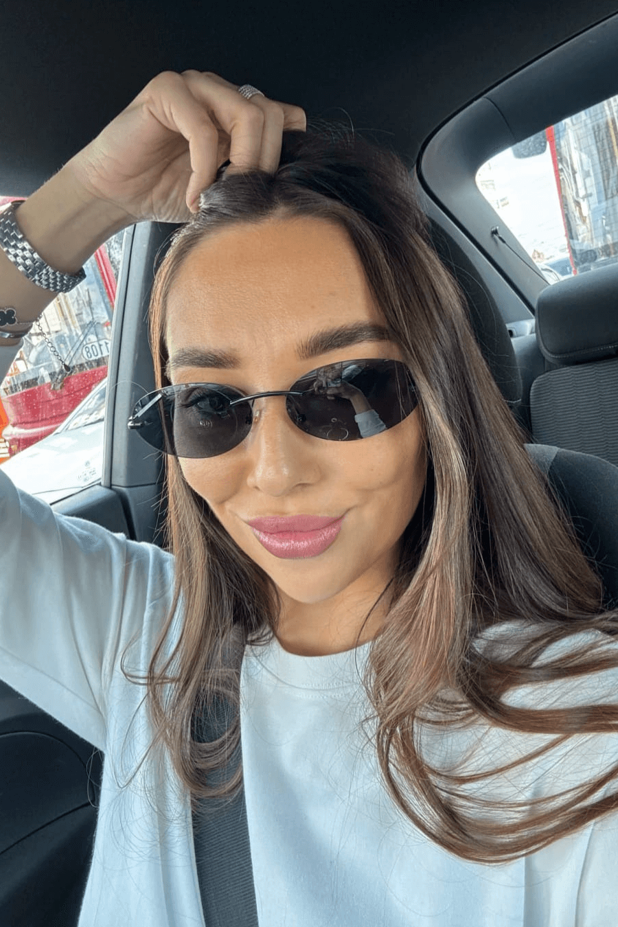 ZEYA - Evelyn Oval Retro Sunglasses