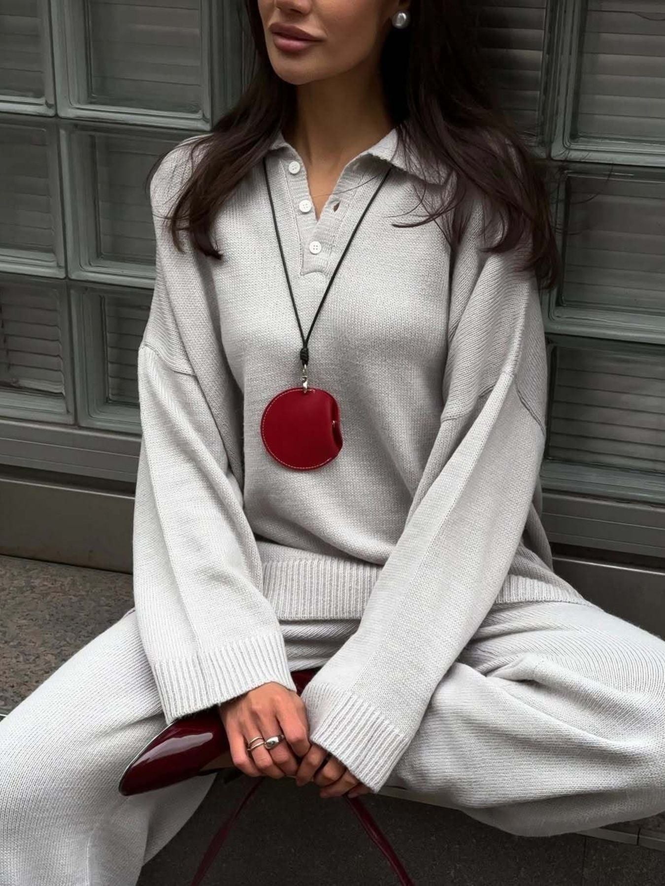 ZEYA - Francely Knit Loungewear Set