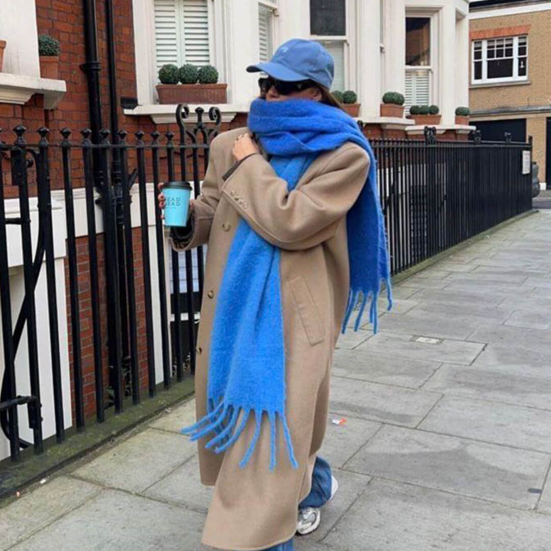 ZEYA - Gabriella Tasseled Winter Scarf