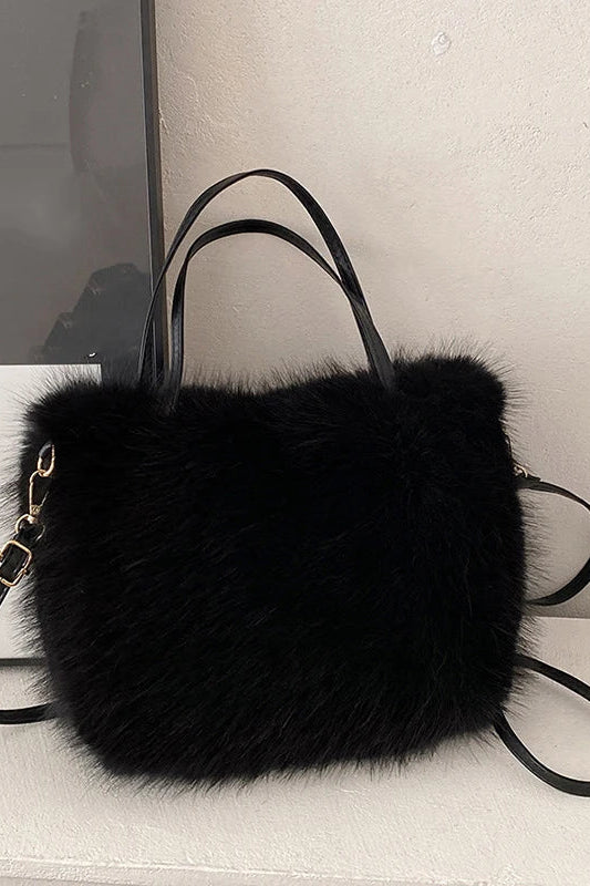 ZEYA - Giselle Faux Fur Crossbody Bag