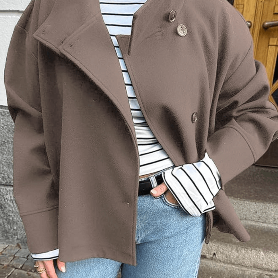 ZEYA - Isabella Elegant Jacket with Stand Collar