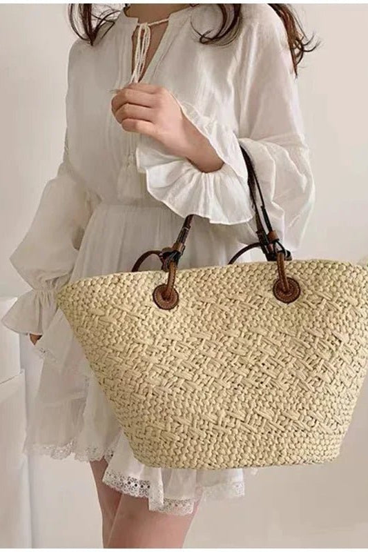 ZEYA - Kyline Woven Summer Tote