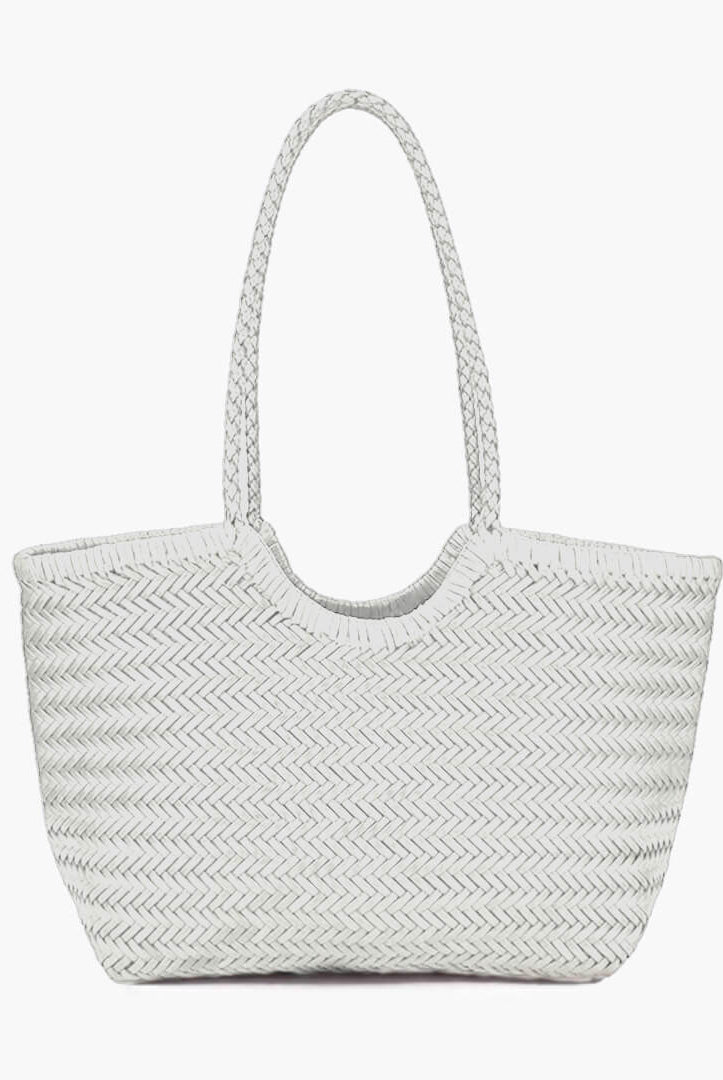 ZEYA - Leona Woven Faux Leather Bag