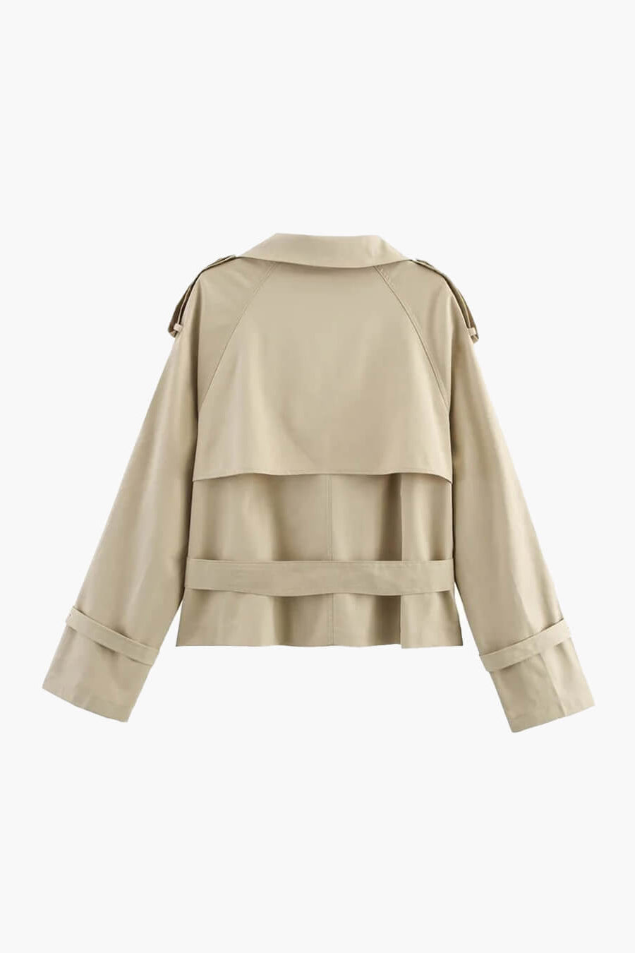 ZEYA - Lisa Cropped Trench Coat