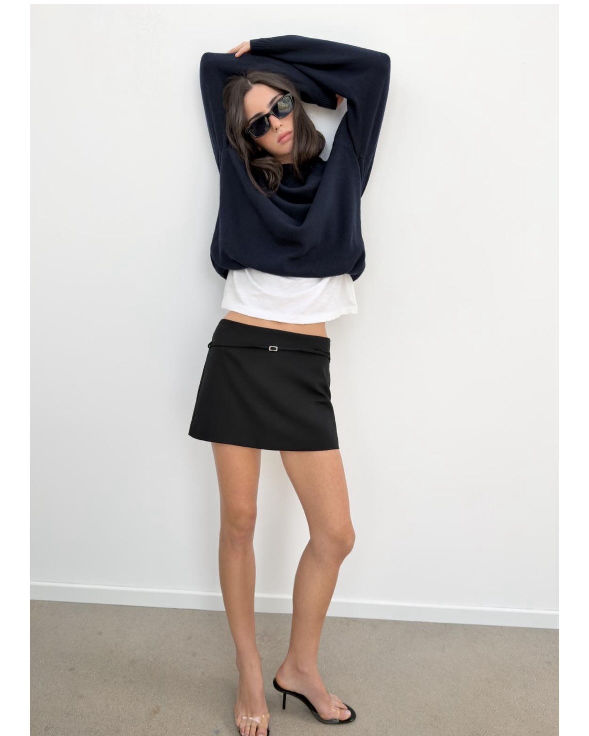 ZEYA - Lola Side Zip Skort with Belt