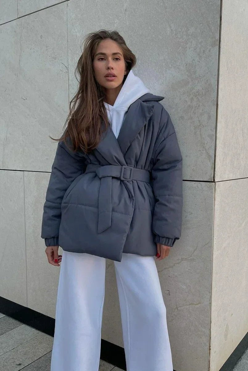 ZEYA - Lou Belted Puffer Jacket