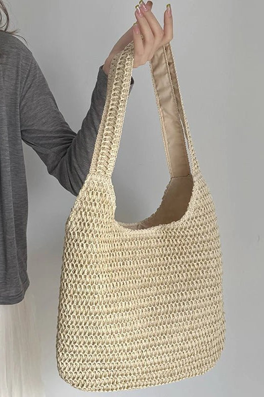 ZEYA - Marina Woven Straw Tote