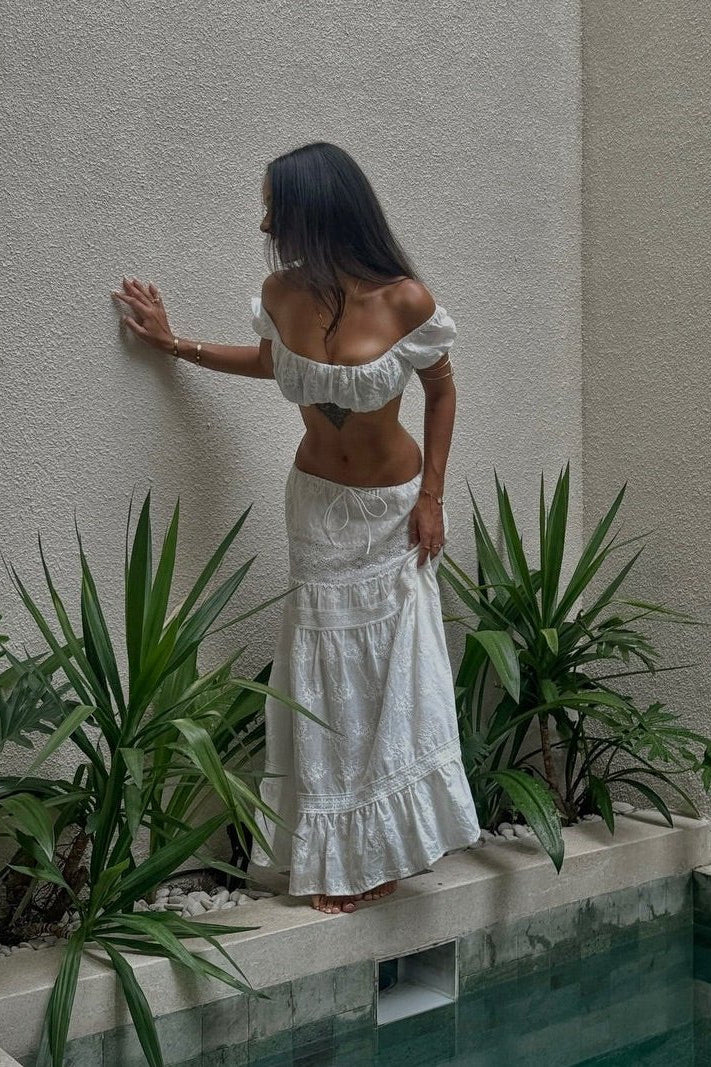 ZEYA - Melissa Bohemian Maxi Skirt Set