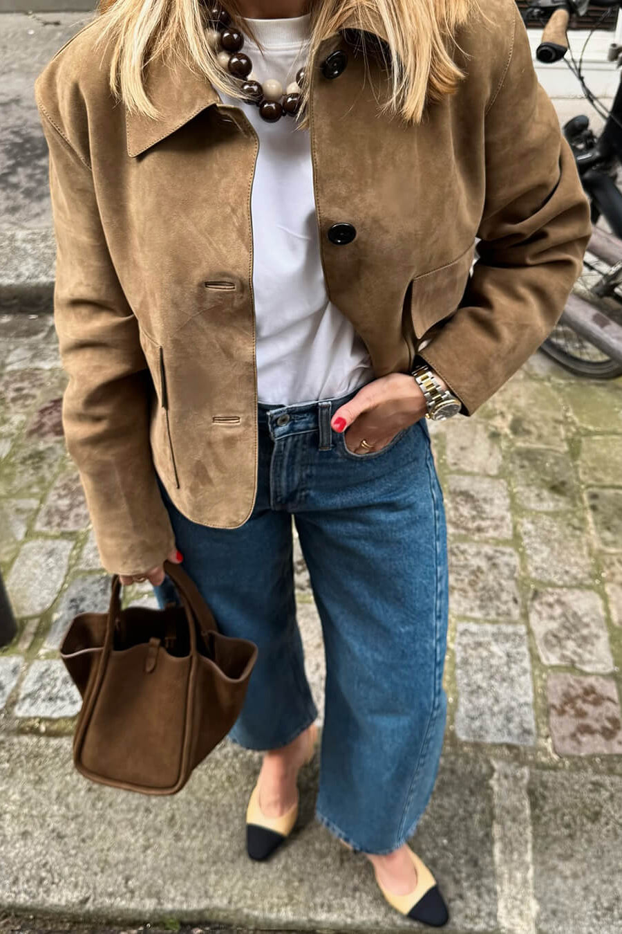 ZEYA - Melissa Suede Blazer Jacket
