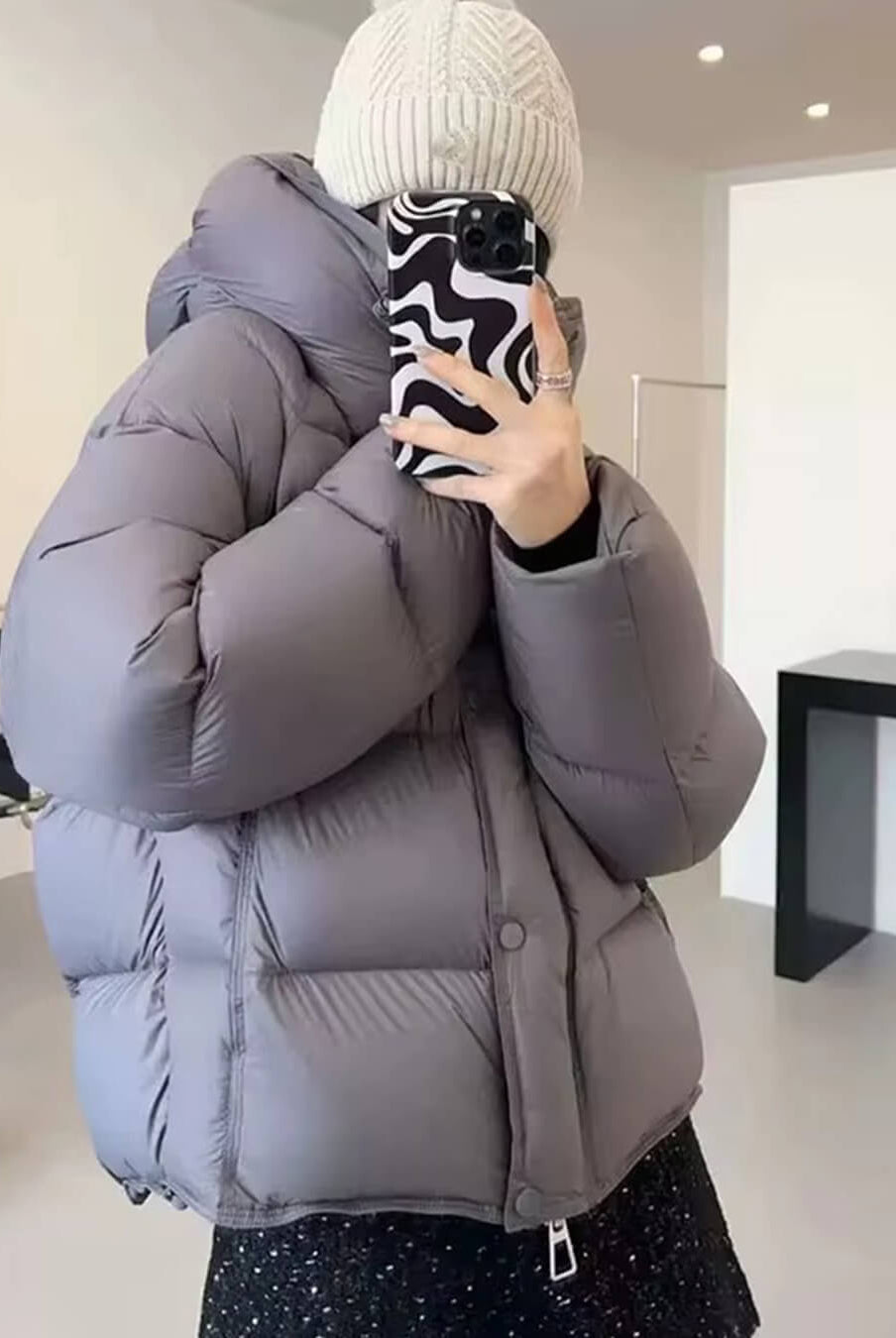 ZEYA - Priscilla Hooded Puffer Jacket
