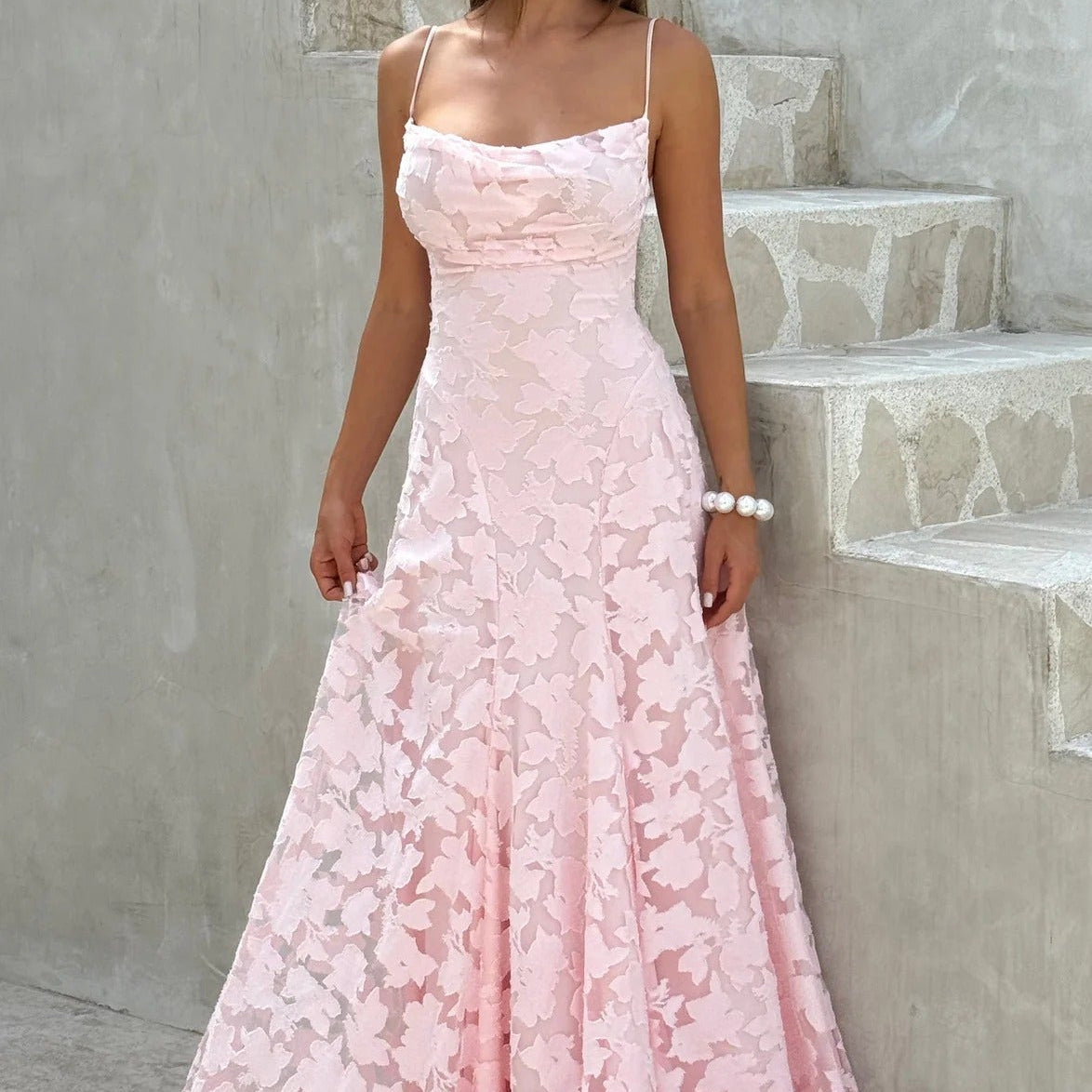 ZEYA - Annie Sleeveless Floral Maxi Dress