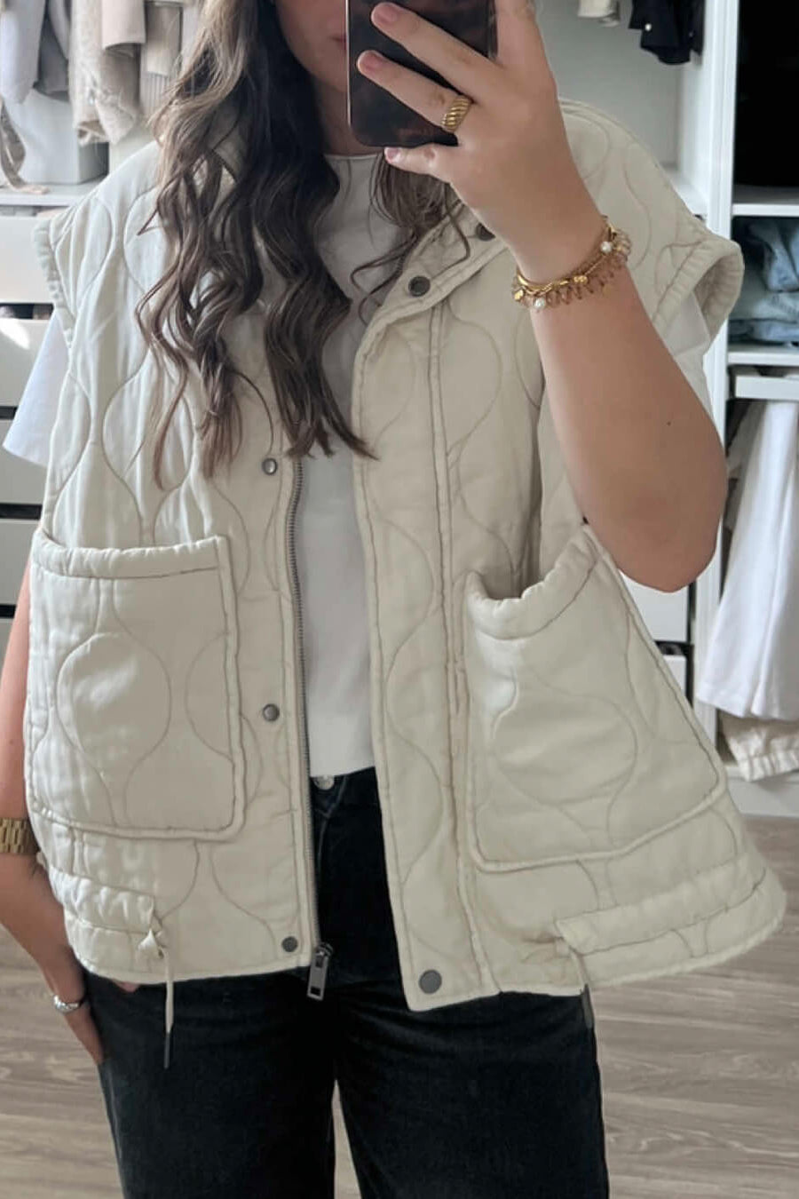 ZEYA - Rhea Quilted Padded Vest