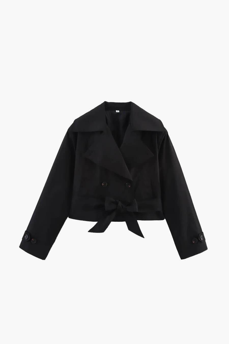 ZEYA - Sara Cropped Trench Coat