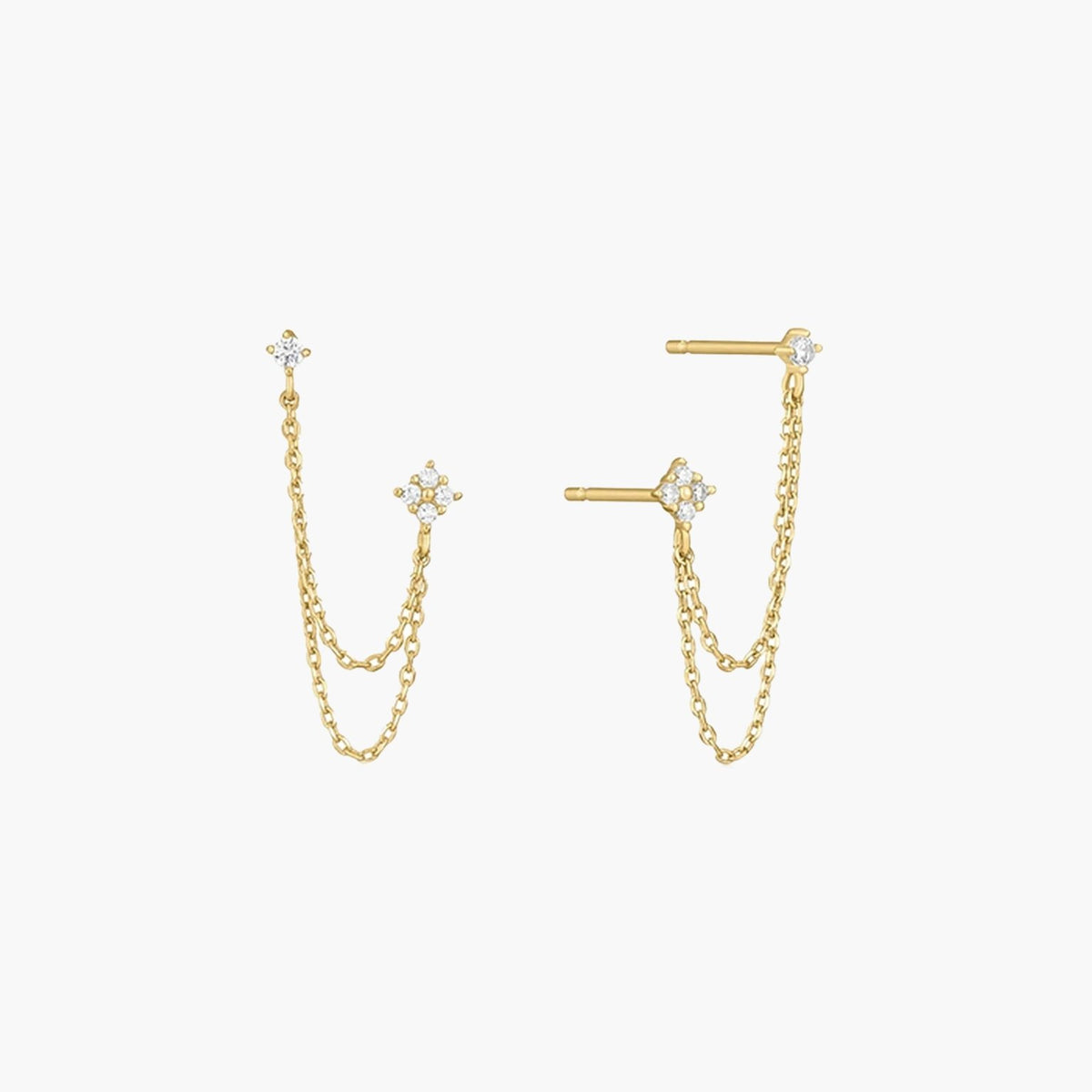 ZEYA - Suzane Chain Earrings