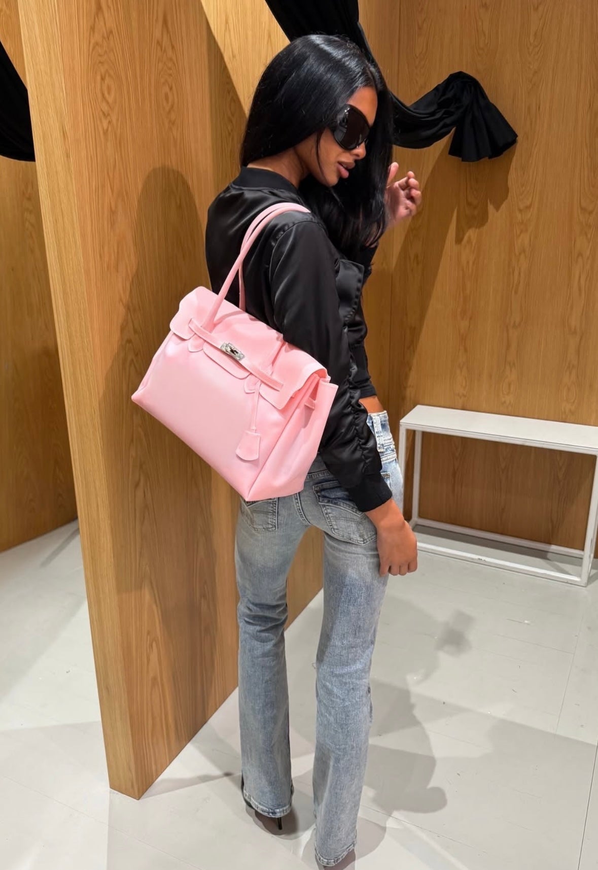 Alicia Structured Top Handle Satchel