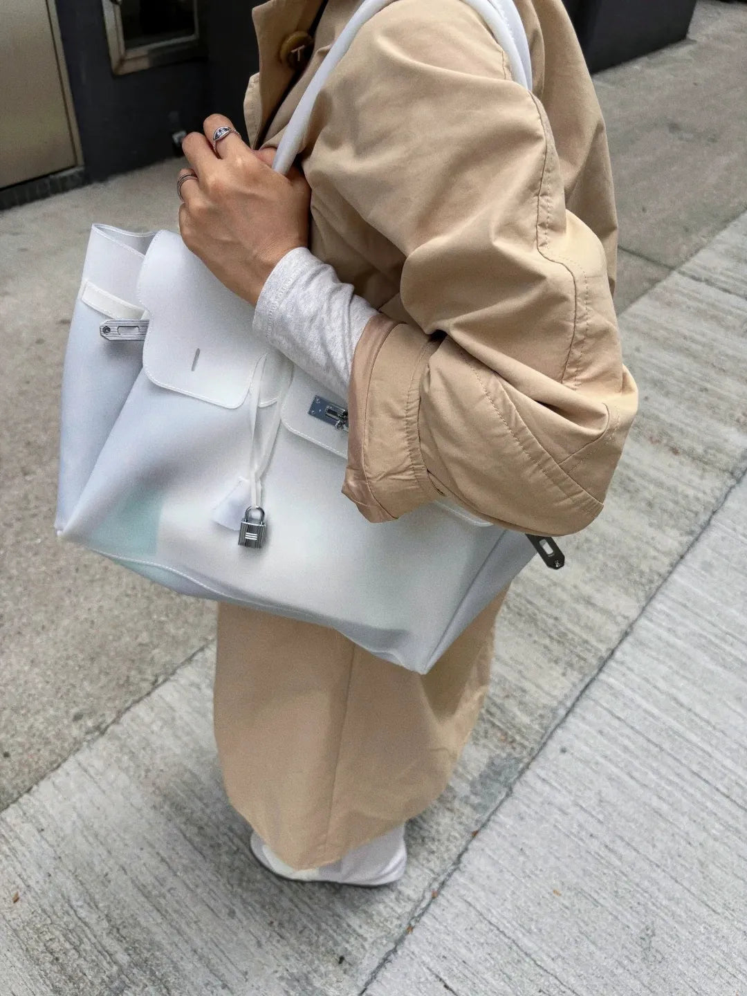 Alicia Structured Top Handle Satchel