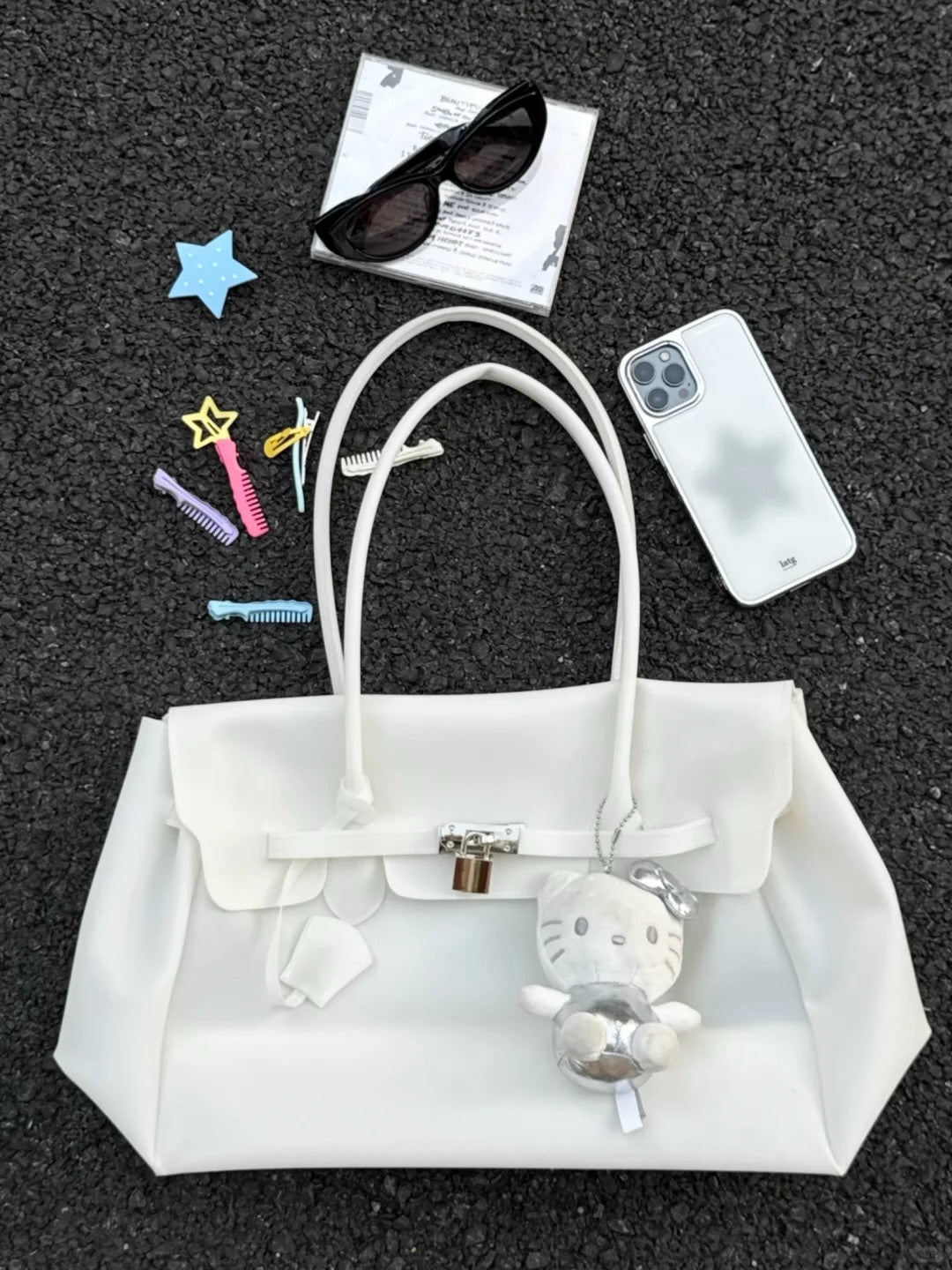 Alicia Structured Top Handle Satchel