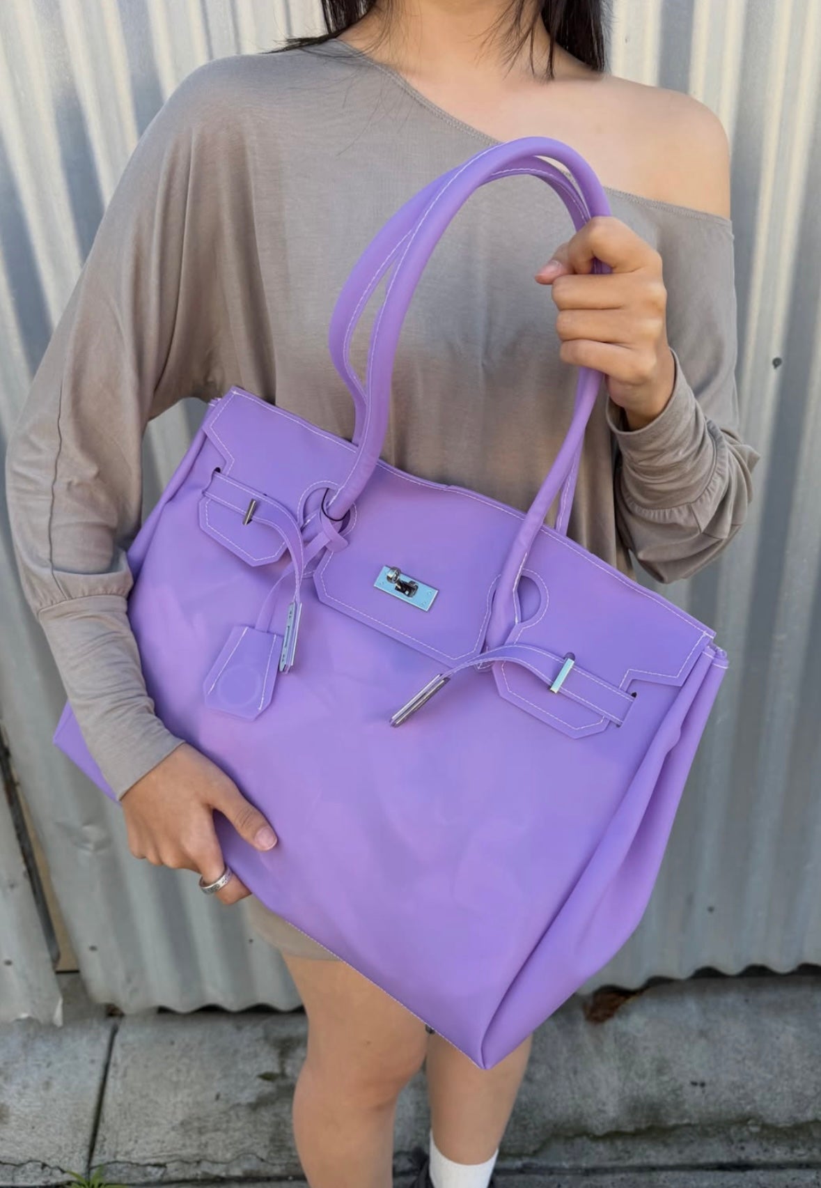 Alicia Structured Top Handle Satchel