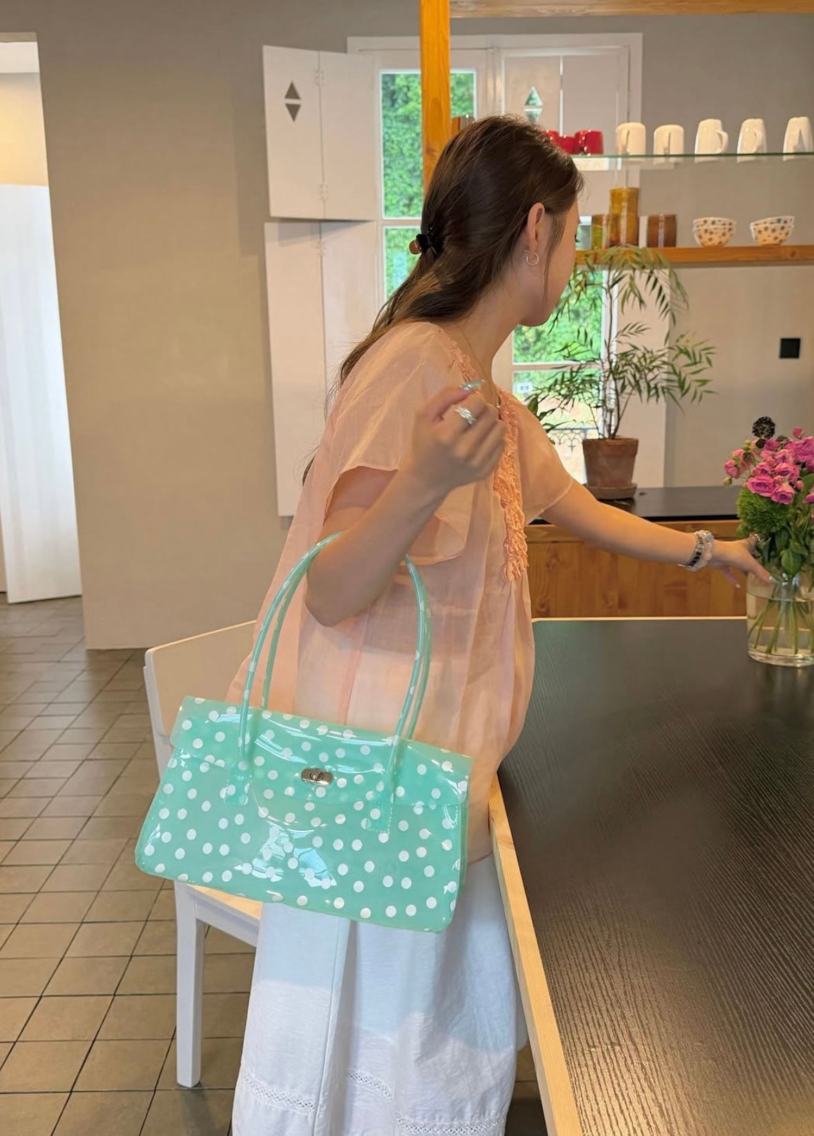 Alicia Structured Top Handle Satchel