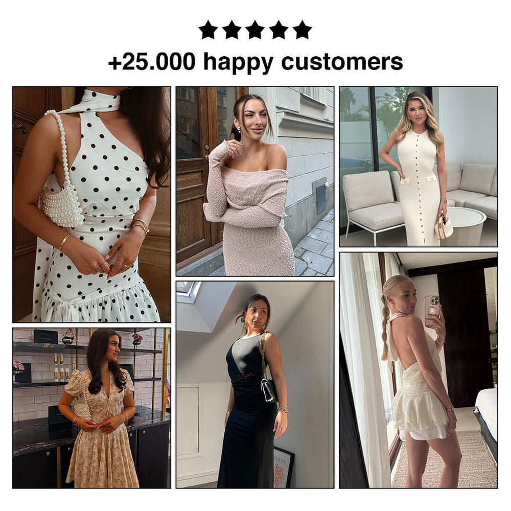 A collection of ZEYA community fashion looks