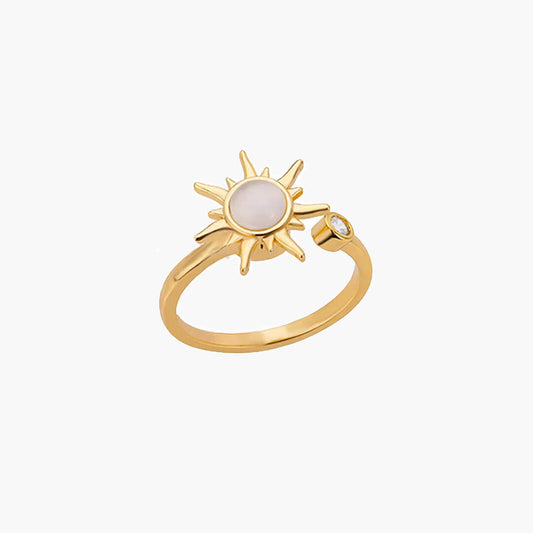 Sun Anxiety Spinner Ring