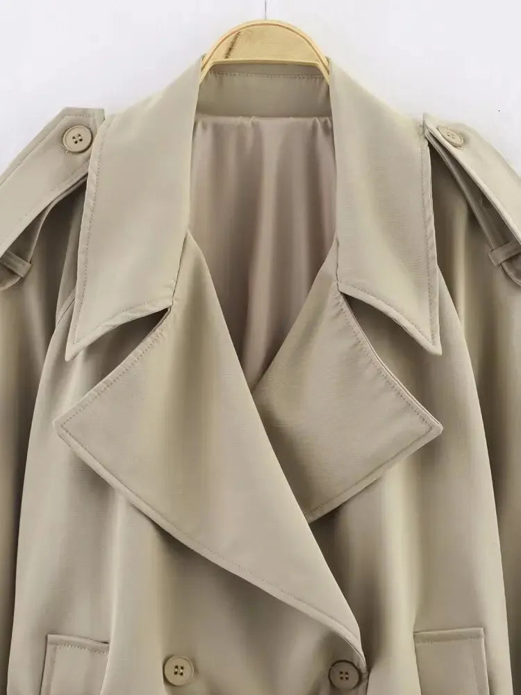 Fabienne Oversized Belted Trench Coat