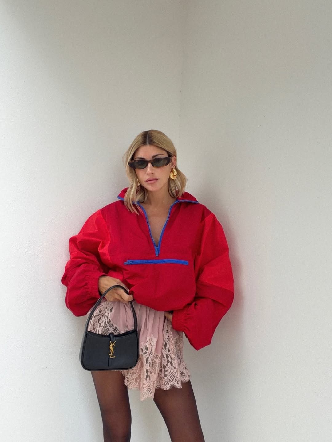 Miranda Half-Zip Windbreaker Jacket