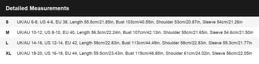 Size Guide