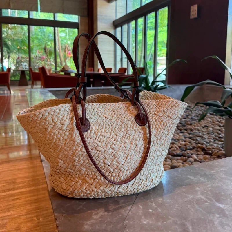 Margot Woven Summer Tote