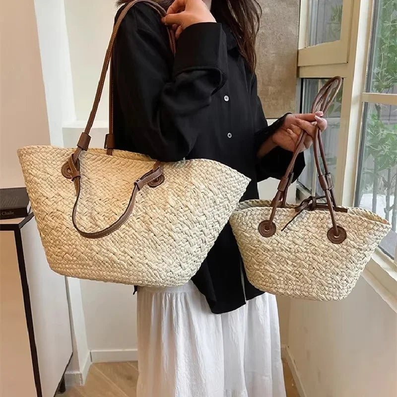 Margot Woven Summer Tote