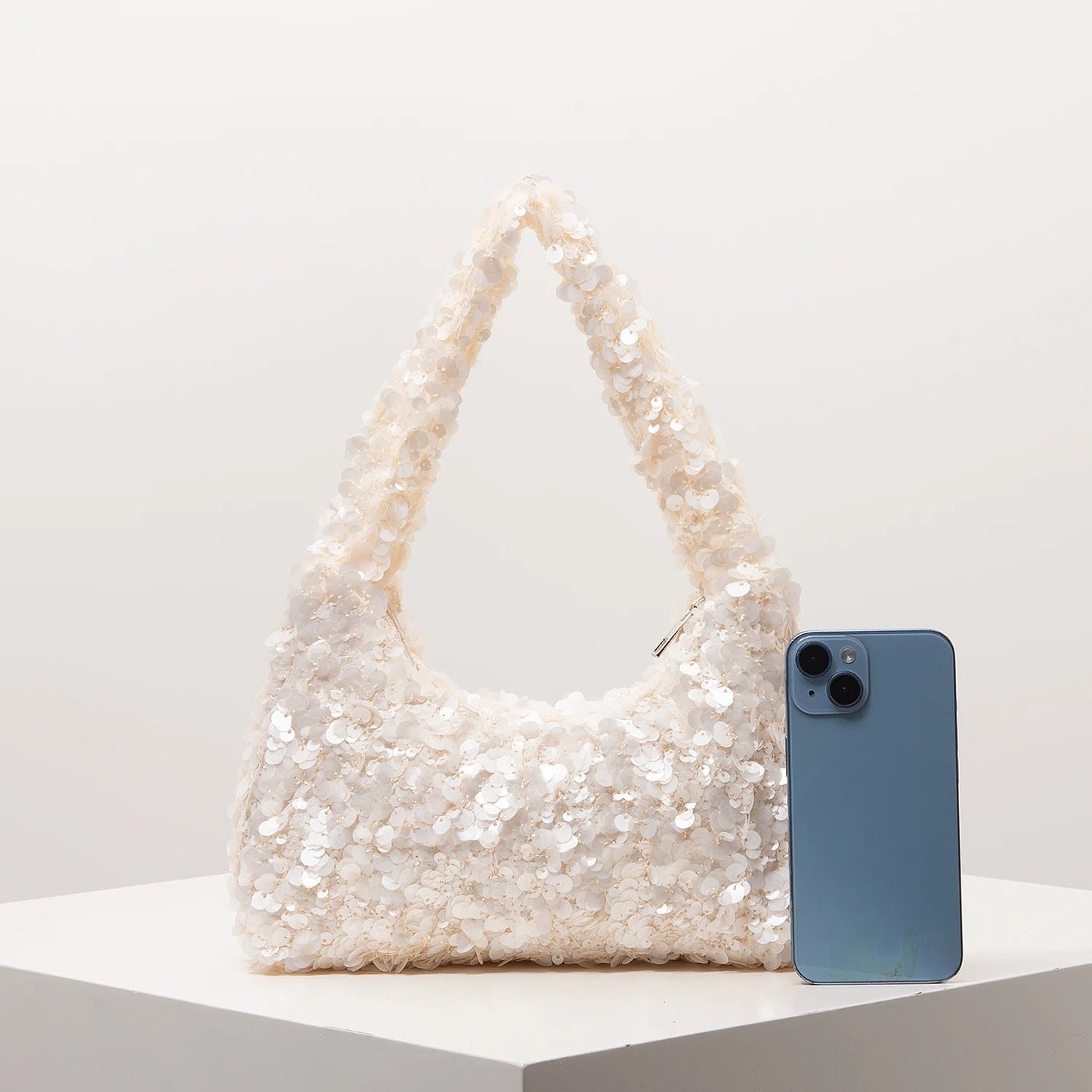 Margot Sequin Evening Shoulder Bag
