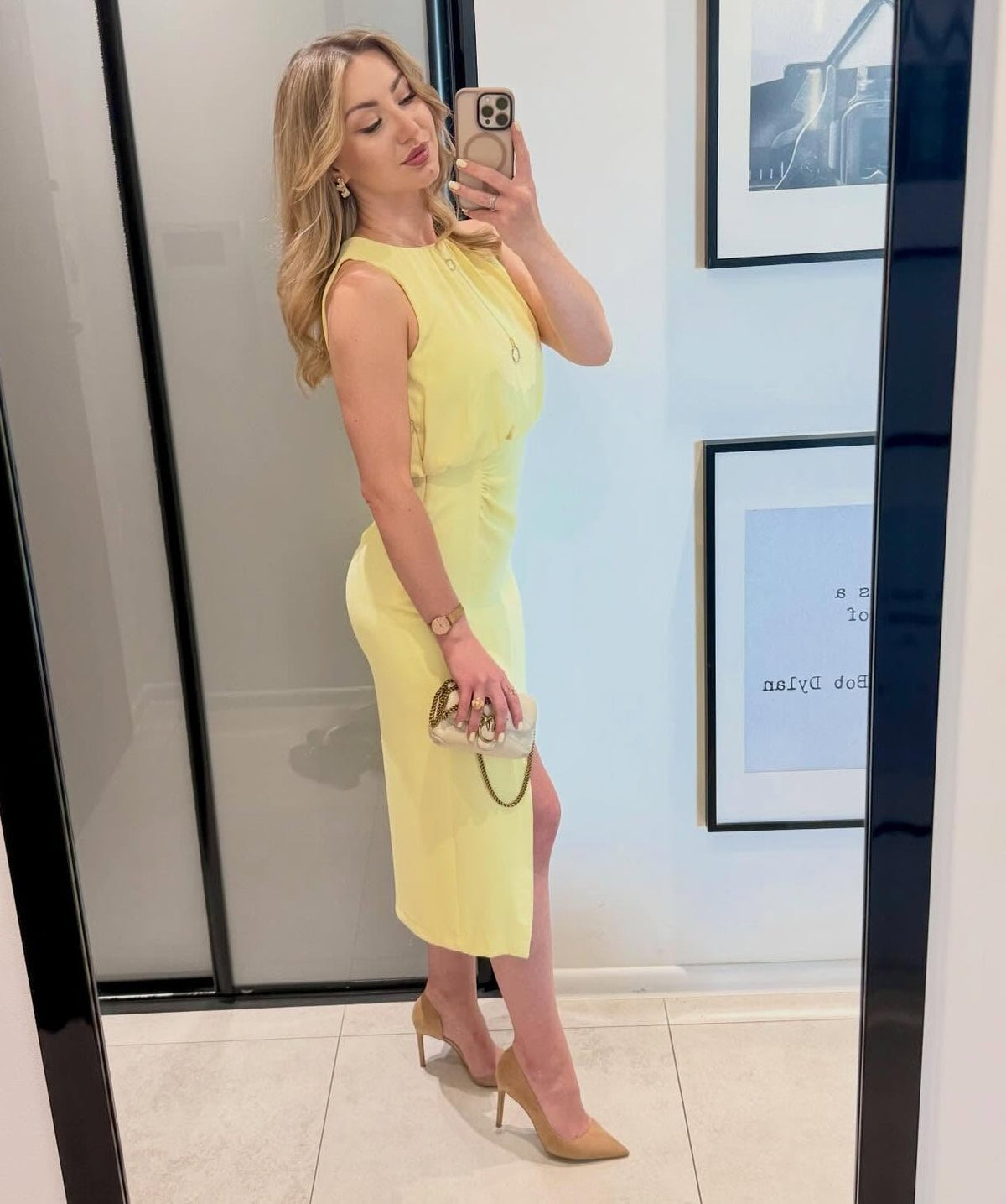 Julie Sleeveless Midi Dress