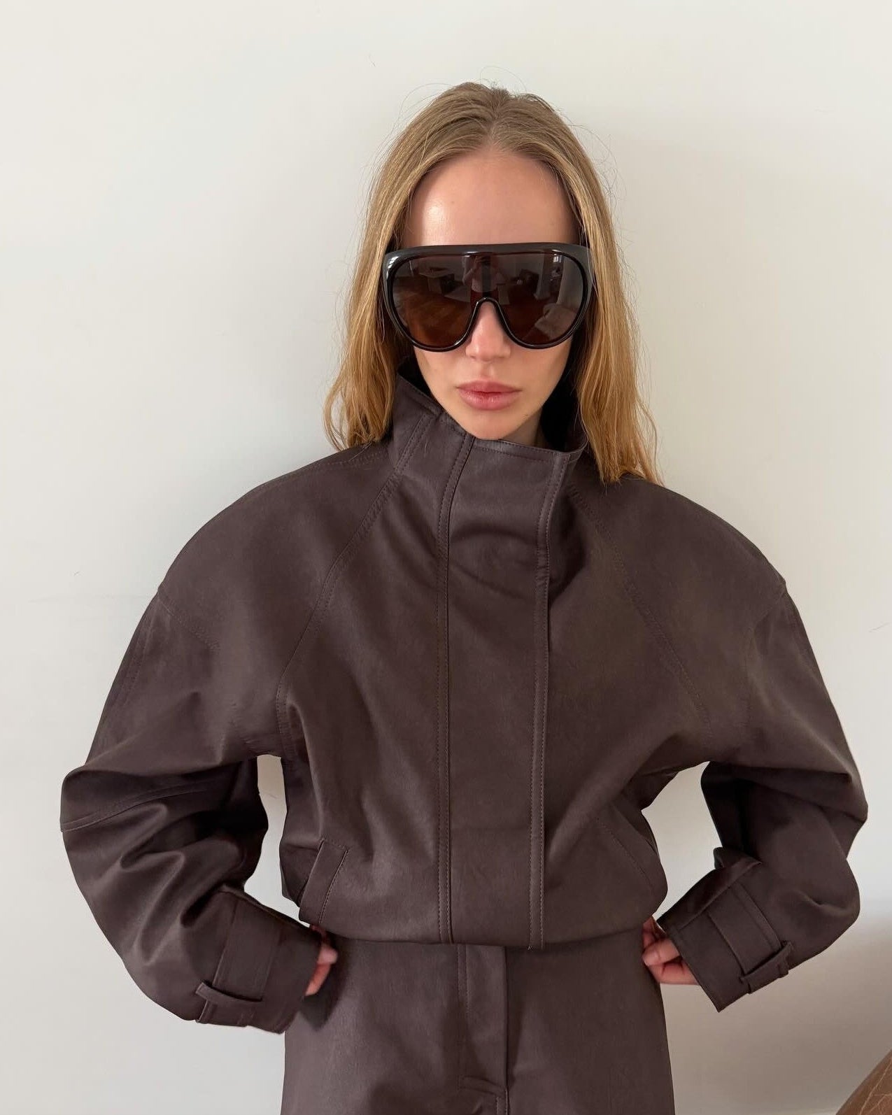 Emily Faux Suede Zip Jacket