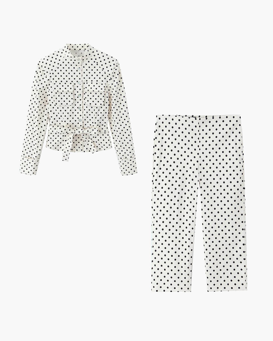 Marianne Polka Dot Capri Set
