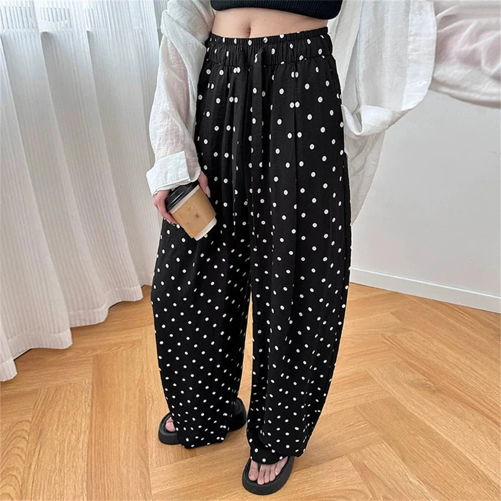 Themis Wide Leg Linen Pants