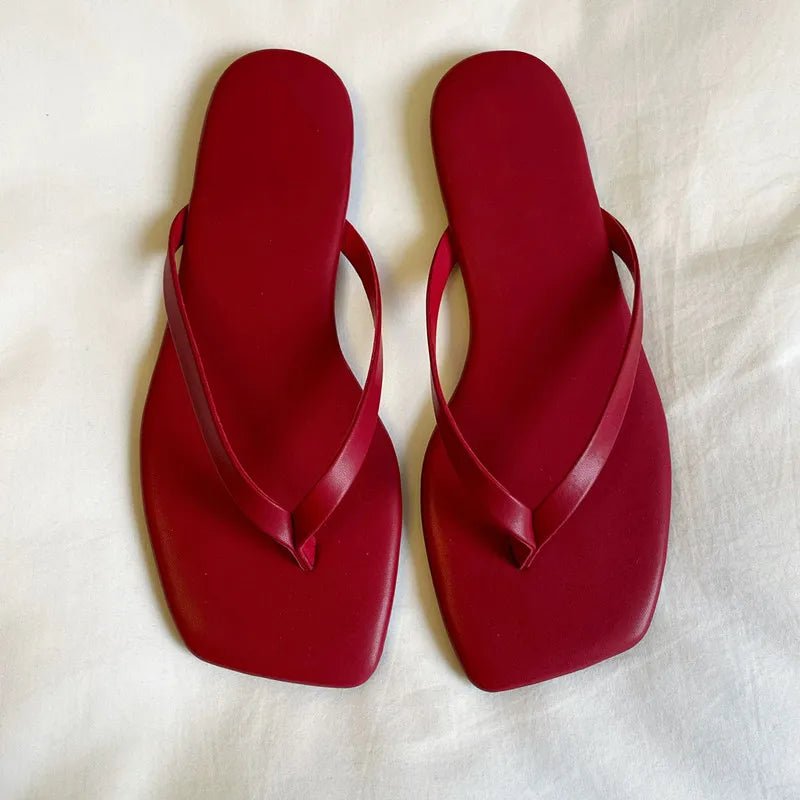 Iris Square-Toe Beach Sandal