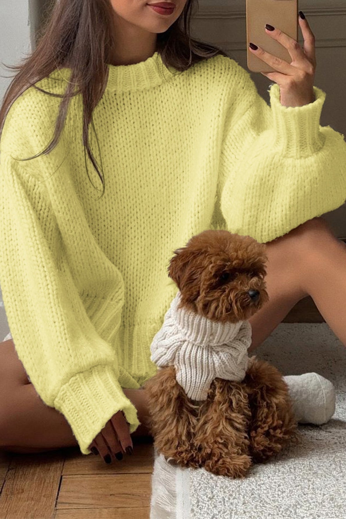 Sandra Crew Neck Layering Sweater