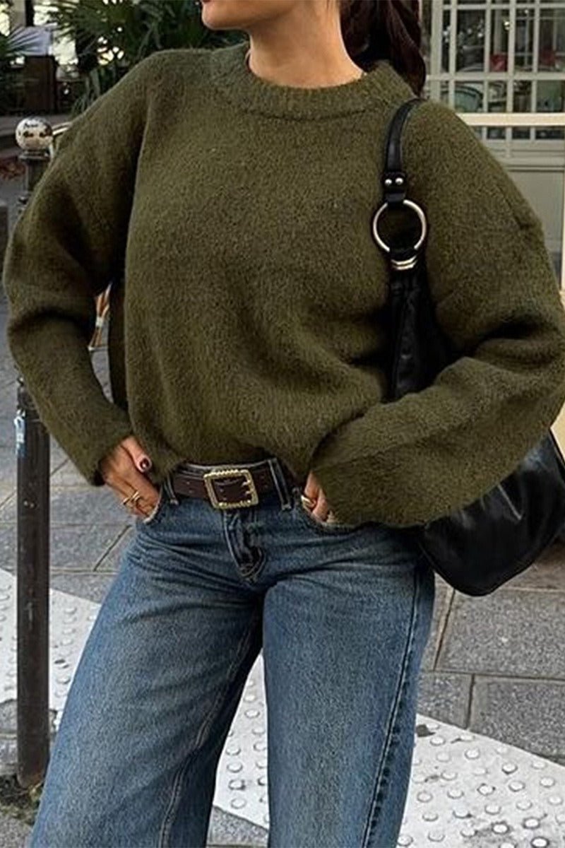 Nora Ribbed Knit Sweater